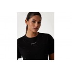 Guess Γυναικείο Κοντομάνικο T-Shirt Μαύρο