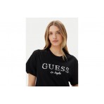 Guess Γυναικείο T-Shirt Μαύρο