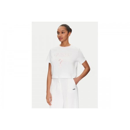 Guess Boxy Logo T-Shirt Γυναικείο 