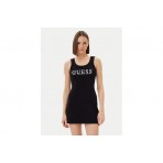 Guess Sunflower Ribbed Φόρεμα Mini Γυναικείο (V5GK06K8RT2 JBLK)