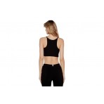 Guess Active Crop Top Αμάνικο Γυναικείο (V5GP15KCRS2 JBLK)