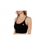 Guess Active Crop Top Αμάνικο Γυναικείο (V5GP15KCRS2 JBLK)