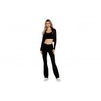 Guess Active Crop Top Αμάνικο Γυναικείο (V5GP15KCRS2 JBLK)
