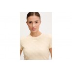Guess Peony And 4G Logo Crop Top Κοντομάνικο Γυναικείο (V5GP21KCT02 F27G)