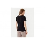 Guess Γυναικείo Κοντομάνικο T-Shirt Μαύρο