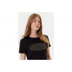 Guess Γυναικείo Κοντομάνικο T-Shirt Μαύρο