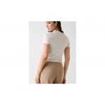 Guess Embroidered Logo T-Shirt Γυναικείο (V6GI01K2962 G1O6)