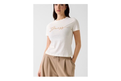 Guess Embroidered Logo T-Shirt Γυναικείο (V6GI01K2962 G1O6)