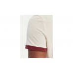 Guess Greta Active Γυναικείο Κοντομάνικο T-Shirt Εκρού