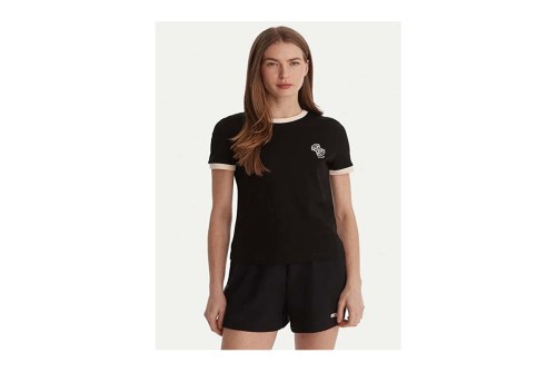 Guess Greta Active Slim Fit T-Shirt Γυναικείο (V6GI05K2966 JBLK)
