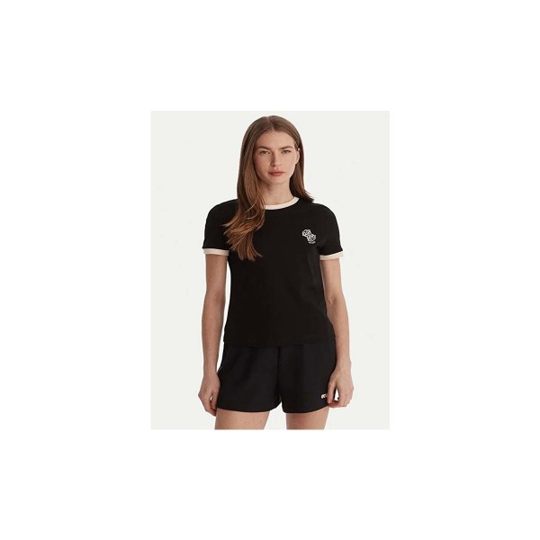 Guess Greta Active Slim Fit T-Shirt Γυναικείο (V6GI05K2966 JBLK)