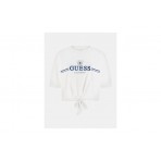 Guess Boxy Logo Cropped T-Shirt Γυναικείο (V6GI20K3509 G011)