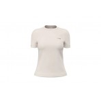 Guess Tracey Γυναικείο Κοντομάνικο T-Shirt Εκρού