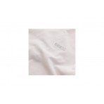 Guess Tracey Γυναικείο Κοντομάνικο T-Shirt Εκρού