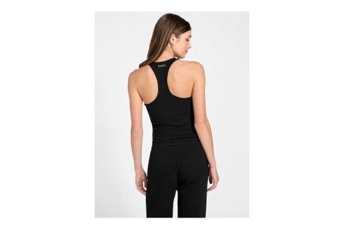 Guess Nat Rib Bra Αμάνικο Top Γυναικείο (V6RP09KD932 JBLK)