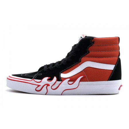 Vans Sk8-Hi Flame Ανδρικά Sneakers Μποτάκια