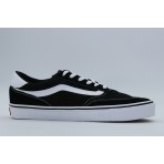 Vans Brooklyn LS Ανδρικά Sneakers Μαύρα, Λευκά