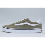 Vans Brooklyn LS Ανδρικά Sneakers Χακί, Λευκά