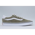 Vans Brooklyn LS Ανδρικά Sneakers Χακί, Λευκά