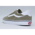 Vans Brooklyn LS Ανδρικά Sneakers Χακί, Λευκά