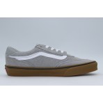 Vans Brooklyn LS Ανδρικά Sneakers Γκρι, Λευκά, Καφέ