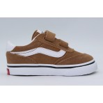 Vans Brooklyn LS V Βρεφικά Sneakers Καφέ, Λευκά