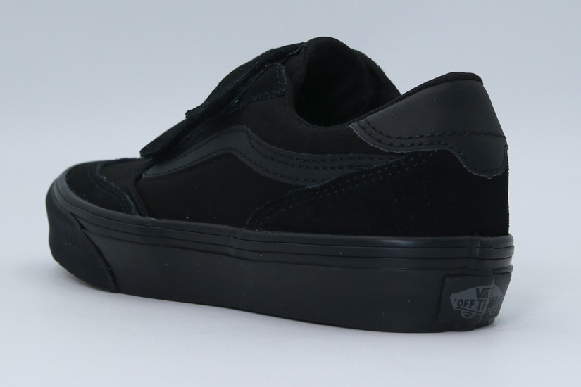 Vans Brooklyn LS V Παιδικά Sneakers Μαύρα