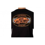 Vans Wayrace Ανδρικό Κοντομάνικο T-Shirt Μαύρο