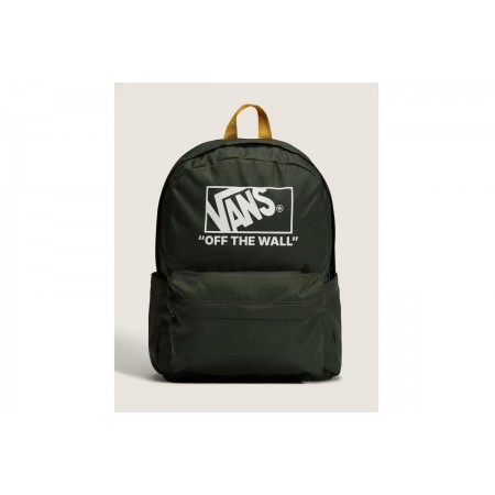Vans Old Skool Backpack Κυπαρισσί, Λευκό 22L