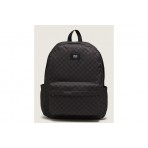 Vans Old Skool Check Backpack Μαύρο, Ανθρακί 22L