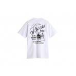 Vans Fine Dining Ανδρικό Κοντομάνικο T-Shirt Λευκό