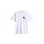Vans Fine Dining Ανδρικό Κοντομάνικο T-Shirt Λευκό