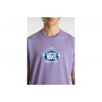 Vans Creeper Ανδρικό Κοντομάνικο T-Shirt Μωβ