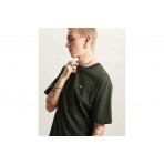Vans Left Chest Logo II Ανδρικό Κοντομάνικο T-Shirt Κυπαρισσί