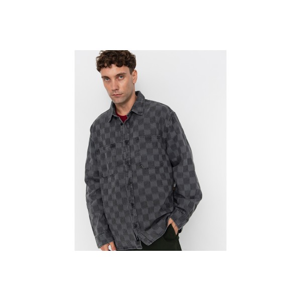 Vans Hastings Checkerboard Πουκάμισο Μακρυμάνικο Ανδρικό (VN000P84EMV1)