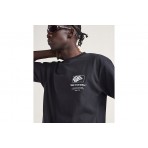 Vans Stockpile Ανδρικό Κοντομάνικο T-Shirt Μαύρο