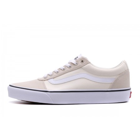 Vans Ward Ανδρικά Χαμηλά Sneakers Εκρού, Μπεζ, Λευκά