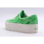 Vans Era Stackform Sneakers με Πλατφόρμα Πράσινα, Λευκά