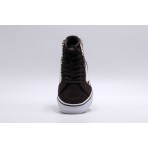 Vans Filmore Hi Sneakers Καφέ, Λευκά