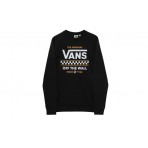 Vans Stackton Crew-B Μπλούζα Με Λαιμόκοψη Ανδρικό (VN0A7Y3VBLK1)