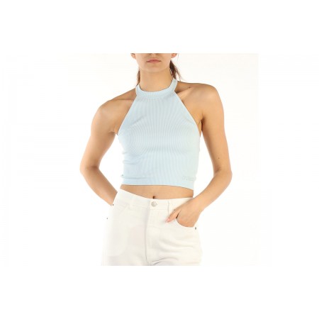Guess Crop Top Αμάνικο 