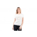 Guess Γυναικείο Κοντομάνικο T-Shirt Λευκό
