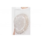 Guess Γυναικείο Κοντομάνικο T-Shirt Λευκό