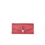 Juicy Couture Bridget Large Flap Γυναικείο Πορτοφόλι Κόκκινο