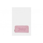 Juicy Couture Candy Large Zip With Wristlet Γυναικείο Πορτοφόλι Ροζ