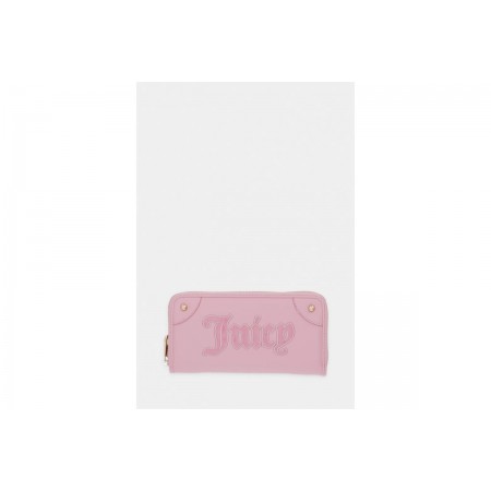 Juicy Couture Candy Large Zip With Wristlet Γυναικείο Πορτοφόλι Ροζ