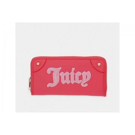 Juicy Couture Candy Large Zip With Wristlet Γυναικείο Πορτοφόλι Κόκκινο