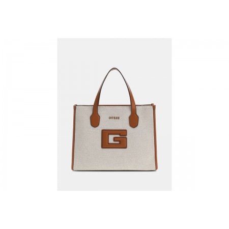 Guess G Status Logo-Script Detail Τσάντα Χειρός Fashion 