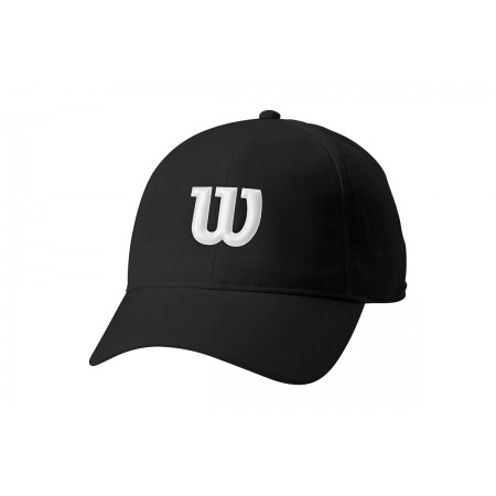Wilson Ultralight Tennis Καπέλο Velcro Μαύρο