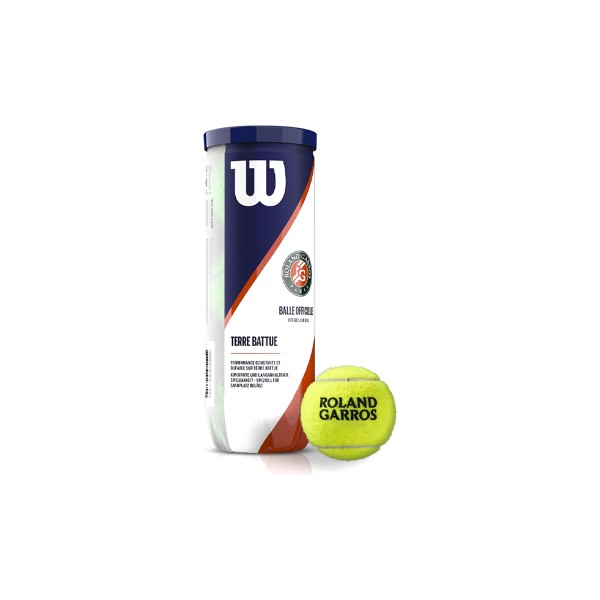 Wilson Roland Garros Official Μπαλάκια Τένις (WRT125000)